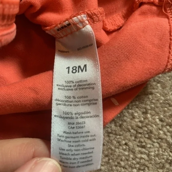 Carters‎ hooded lightweight Zipup 18mo - Picture 4 of 4